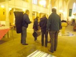Young arrivals at the Brass workshop