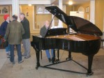 Dave tries the piano