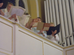 OU Choir singing the Schutz