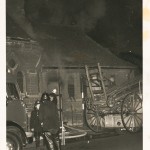 Boxing Day 1964 fire (photo Bill Barby)