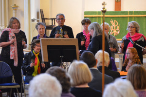 Seriously ringing handbells